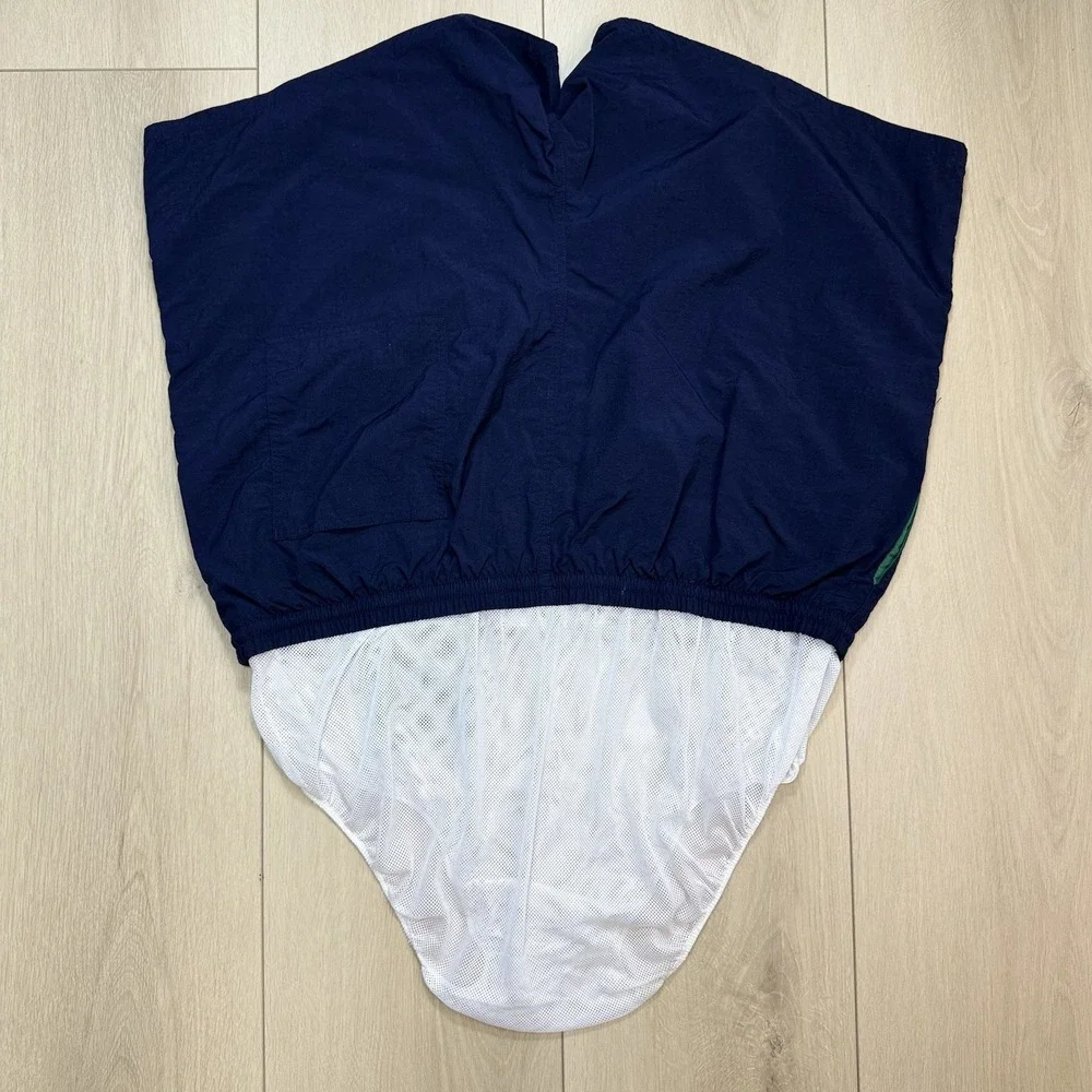 VTG Nautica Swim Trunks Mens‎ XL Blue Nylon Mesh Lined 90s Beach Surf Shorts